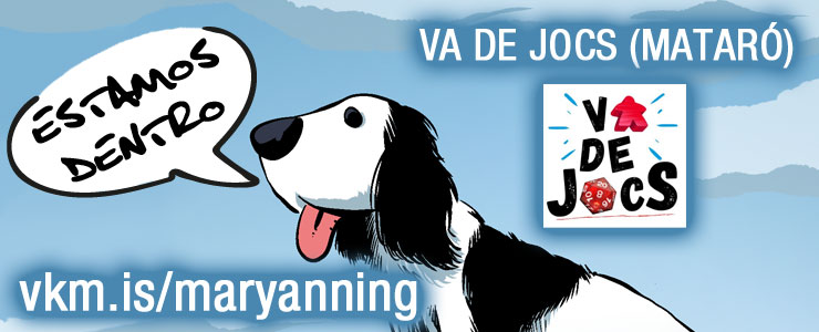 Desde Mataró se vienen con #MaryAnning nuestros amigos de <a href="/vadejocsmataro/">vadejocs</a>