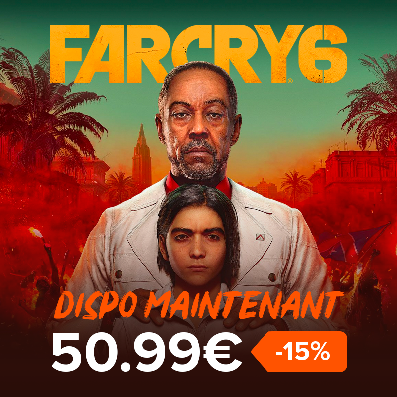 Agorapolis's tweet photo. #FarCry6 disponible chez notre partenaire @InstantGamingFR !

https://t.co/7oFGMcCONA https://t.co/td4fq1W8C6