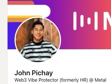 MarshallHayner's tweet photo. We went ahead and officially rebranded HR at Metal 🤘🔥 $MTL $XPR $LOAN #Web3 #VibeProtector @metalpaysme https://t.co/H9O42OzffQ