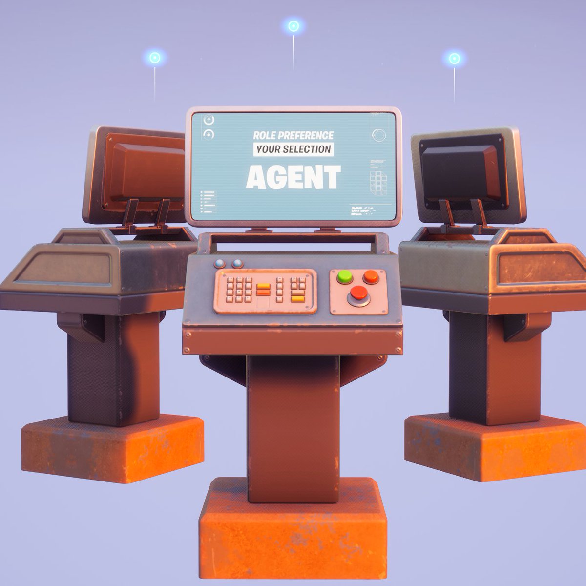 InfoNite_'s tweet photo. Próximamente llegará a impostores el "selector de preferencia de rol", podrás elegir si ser Agente, o Impostor, esto no te garantizará que seas lo que quieras, pero si aumentará las probabilidades.
#Fortnite #FortniteLeaks #FortniteSeason8 https://t.co/phLYftdCCd