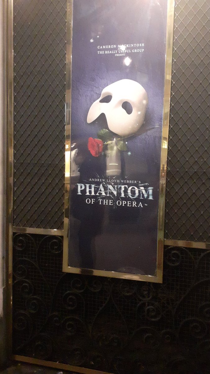 katielizpine's tweet photo. Excited doesn't come close! Taking the young one to experience the reason I fell in love with theatres 🥰 #theatresareback #phantomoftheopera #girlsweekendaway https://t.co/jQ3Os89Kii