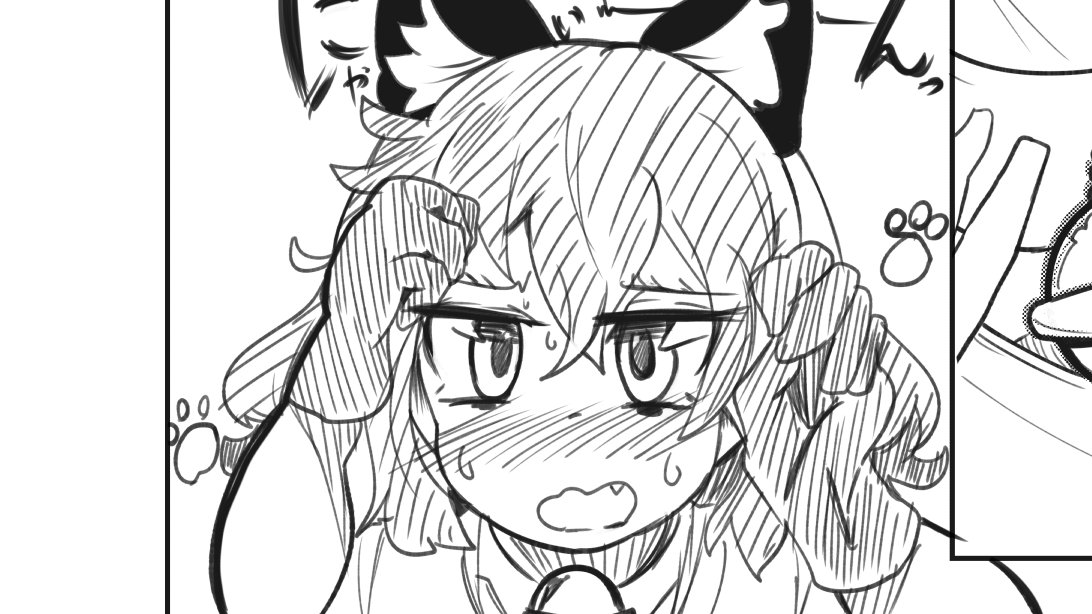 またかわいいかばんにゃんを描いてしまった・・・ 