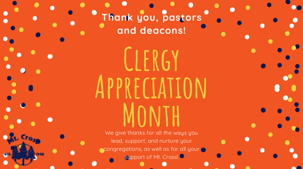 Thank you, pastors and deacons! #ClergyAppreciation #ClergyAppreciationMonth