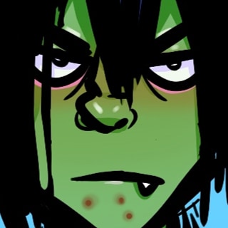 Mr_Blue_Cake's tweet image. #murdoc #notace #gorillaz