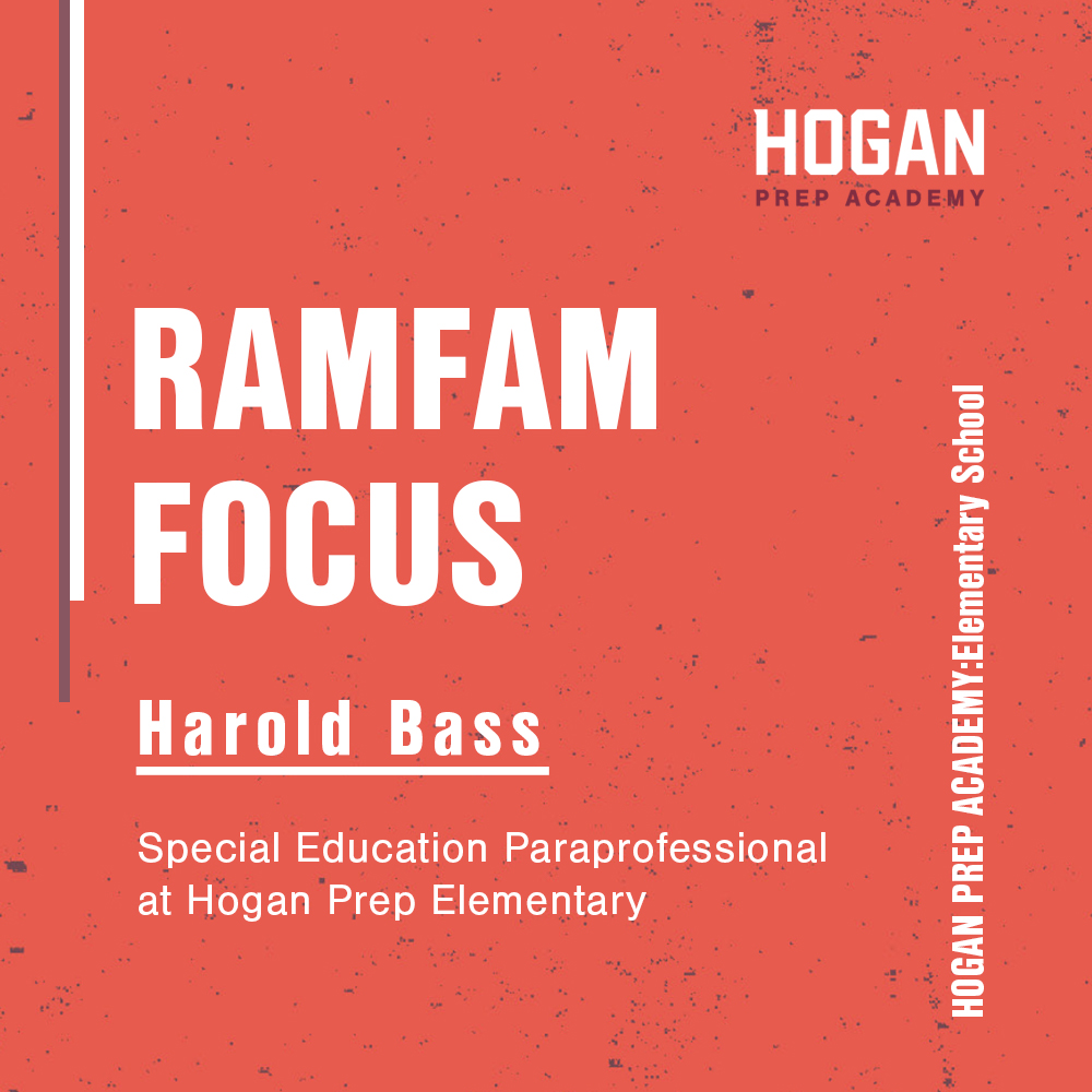 hoganprepkc's tweet photo. RAMFAM Focus spotlight is Mr. Harold Bass, a Special Education paraprofessional at Hogan Elementary School. 
Thank you for taking on this task for our young ones and creating that great foundation for Hogan with our early learners! 🏫🍎✏️
#RAMFAMFocus #HoganPrep #SpecialEducation https://t.co/bcu3aXWDiO