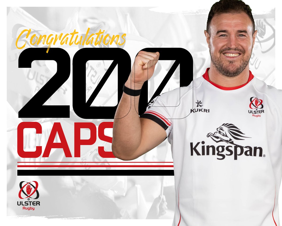 UlsterRugby's tweet photo. 𝘾𝙤𝙣𝙜𝙧𝙖𝙩𝙪𝙡𝙖𝙩𝙞𝙤𝙣𝙨 𝙍𝙤𝙗!

A special moment for @robert_herring2 as he runs out @KingspanStadium to make his 2️⃣0️⃣0️⃣th appearance for Ulster tonight! 🤩

#ULSvBEN | #URC | #SUFTUMLive ⚪️🔴 https://t.co/HRFbljnDEQ