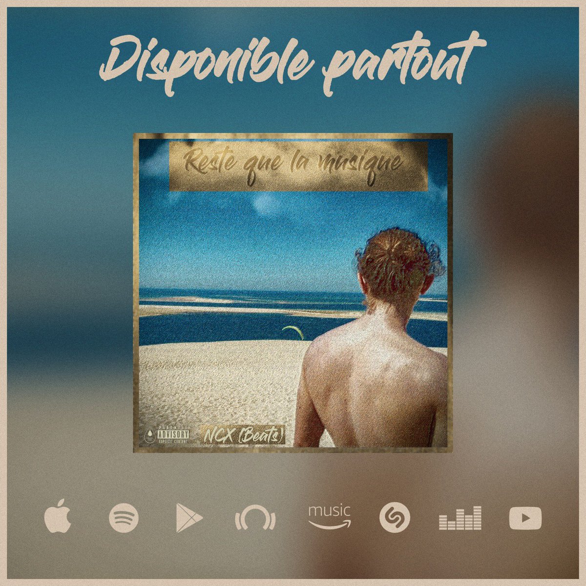 NCXBeats's tweet photo. Mon EP "Reste que la musique" est disponible partout !! https://t.co/wZaabbYfrj