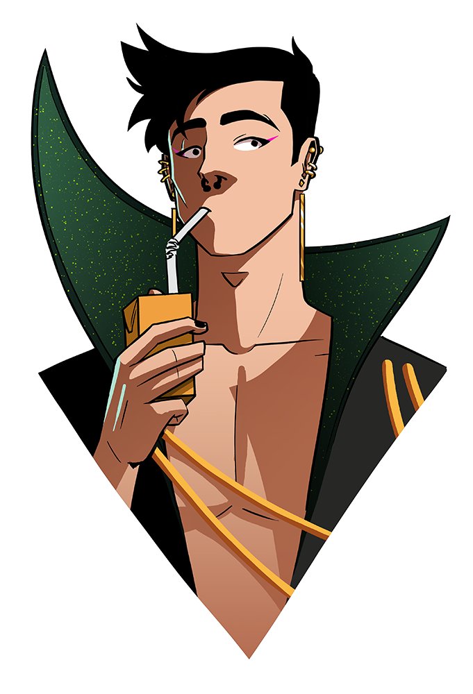 #drawtectives warm up sketch!
I love this confused boy