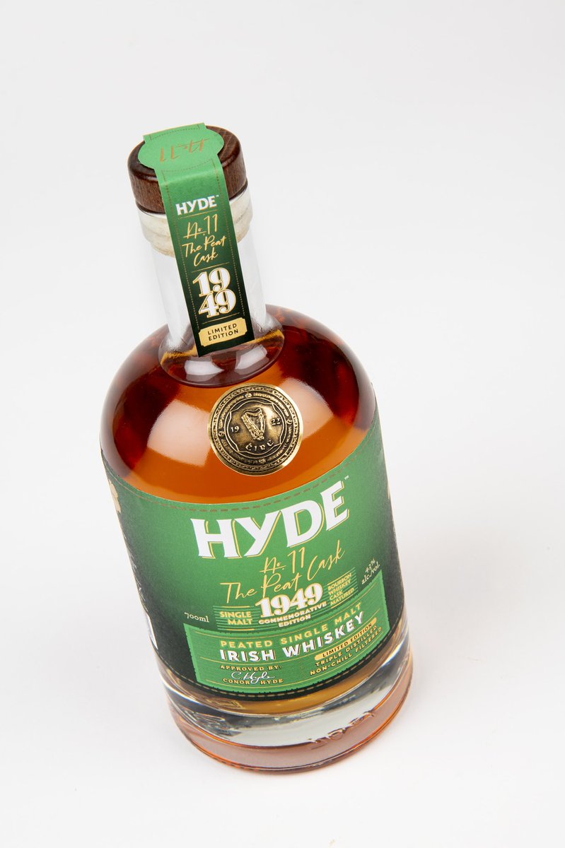 HydeWhiskey's tweet photo. WIN: FOR PEAT’S SAKE IT’s FRIDAY!! Just retweet this post to be in with a chance of winning one of three bottles of our newly launched HYDE #11 PEATED Single Malt! Draw this Sunday 10th Oct at 9pm! #competition #draw #win #irishwhiskey #itsallaboutthewood https://t.co/YL2TBJ1nGf