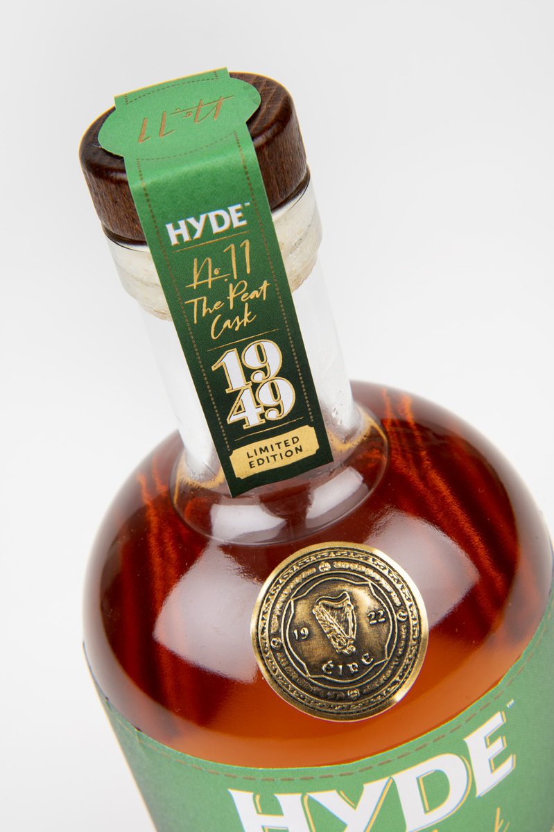 HydeWhiskey's tweet photo. WIN: FOR PEAT’S SAKE IT’s FRIDAY!! Just retweet this post to be in with a chance of winning one of three bottles of our newly launched HYDE #11 PEATED Single Malt! Draw this Sunday 10th Oct at 9pm! #competition #draw #win #irishwhiskey #itsallaboutthewood https://t.co/YL2TBJ1nGf
