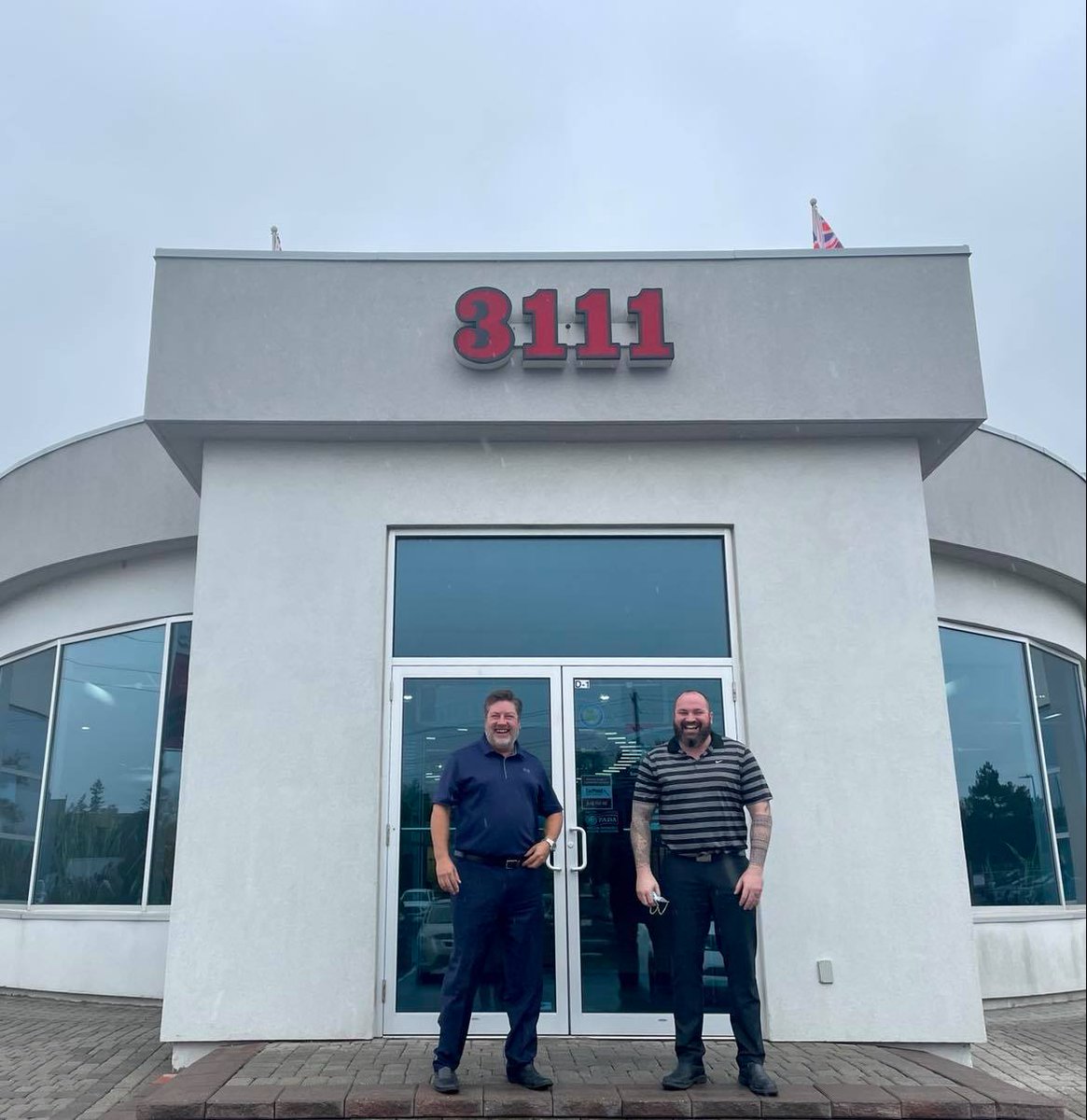 Meet our Toyota Pre-Owned Managers Mark and Adam!
They’re all business until someone says a joke! Take a look at the 2nd photo!
They’re ready to make an offer to purchase your vehicle, even if you don’t buy from us.
Give them a call at (519)748-9666!