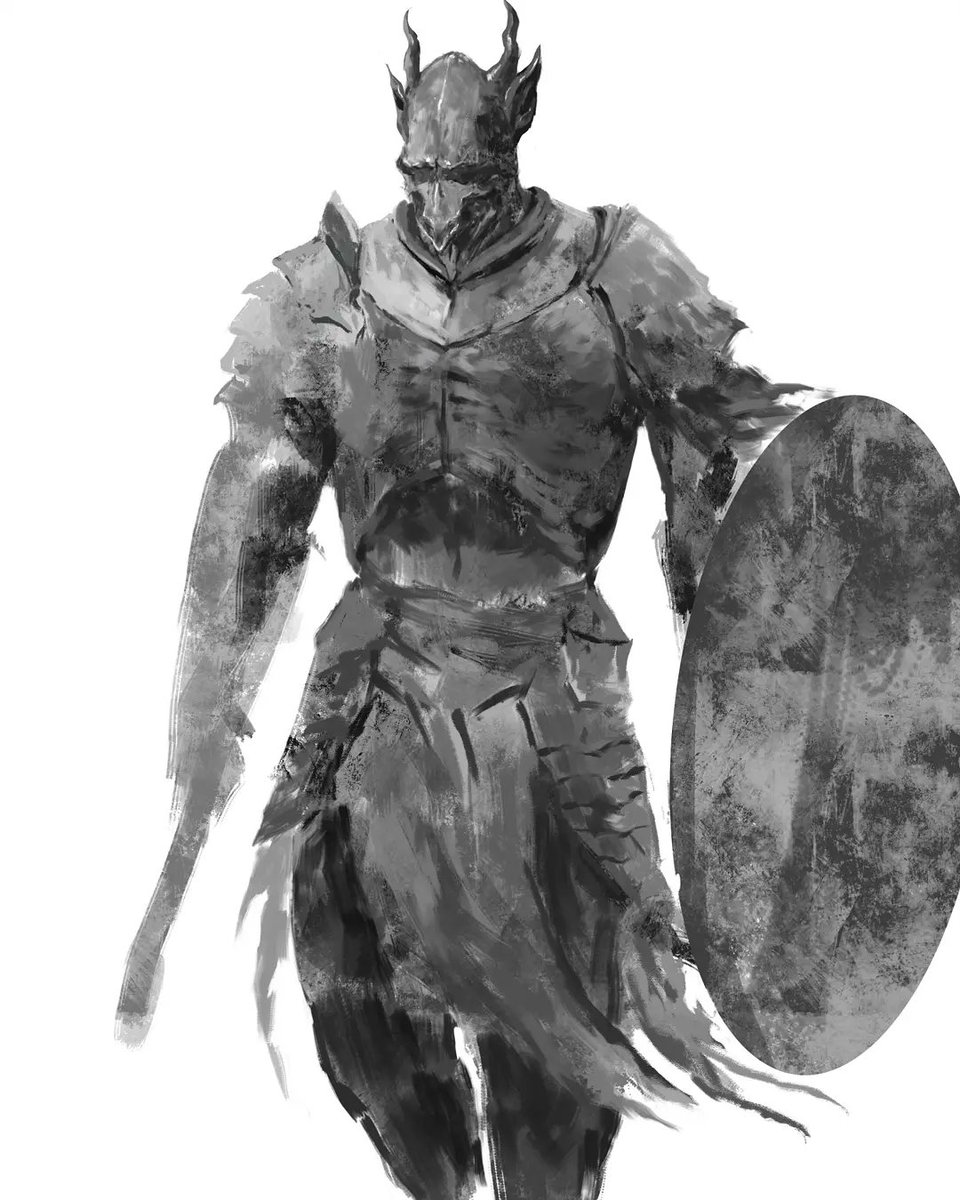 "This knight of Carim does not forgive betrayal.
Even a broken woman deserves her dignity..."
.
Eygon acts like a tough dude but he really cares.. him and Irina's questline is one of the best in the game and honestly all DS3 NPC quests are super solid 
 #soulstober 