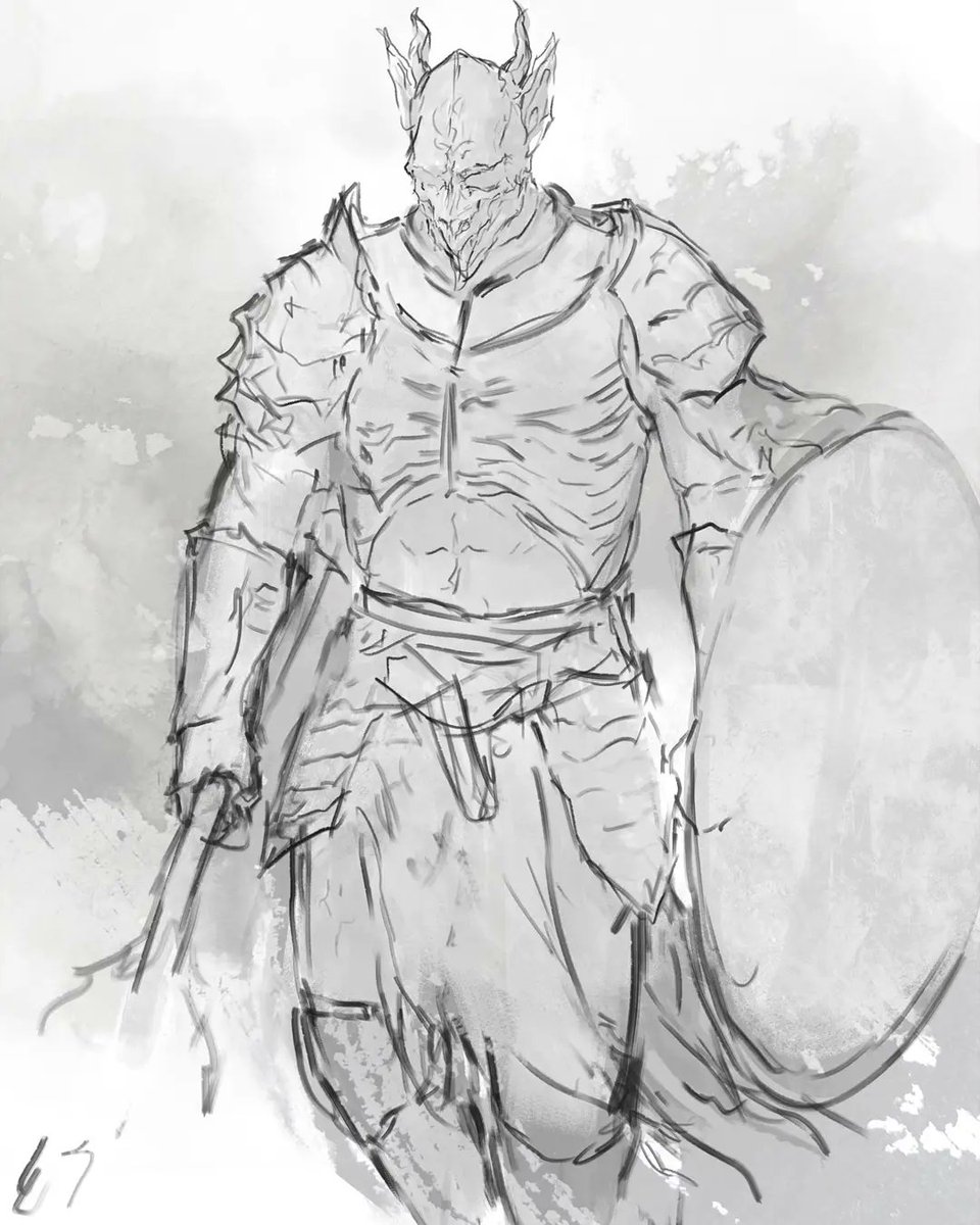 "This knight of Carim does not forgive betrayal.
Even a broken woman deserves her dignity..."
.
Eygon acts like a tough dude but he really cares.. him and Irina's questline is one of the best in the game and honestly all DS3 NPC quests are super solid 
 #soulstober 
