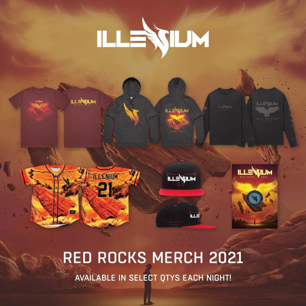 Red Rocks only merch!