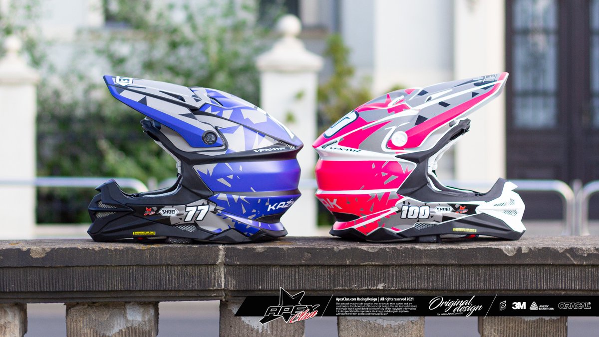 ApexClanDesign's tweet photo. bored with your plain white or black helmet? Let us make it shine :)
@Shoei https://t.co/0nELiv6URY
