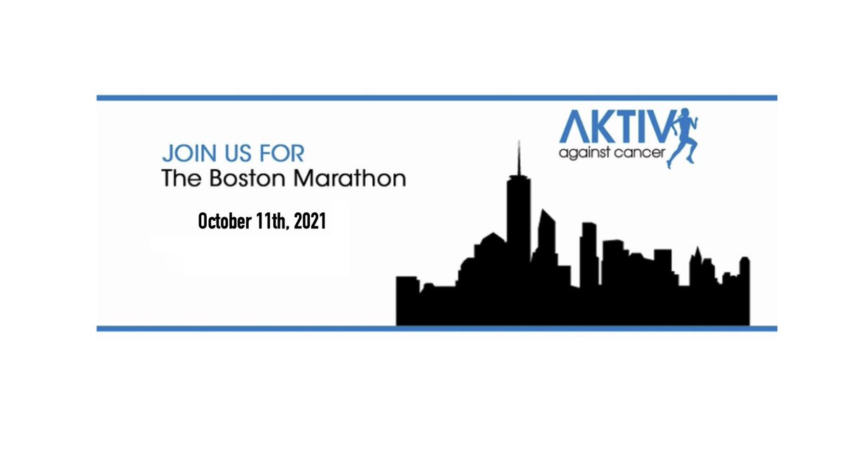 We're thrilled to share that our 2021 AKTIV Against Cancer Boston Marathon team has surpassed their $100,000 goal! 

This incredible team will be running in Monday's race to support AKTIV's mission. Please help us congratulate these runners on their pages! bit.ly/3lo2V6q