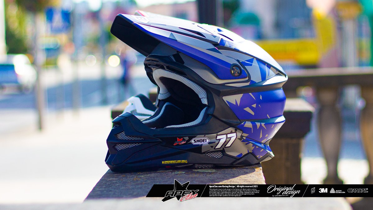 ApexClanDesign's tweet photo. bored with your plain white or black helmet? Let us make it shine :)
@Shoei https://t.co/0nELiv6URY