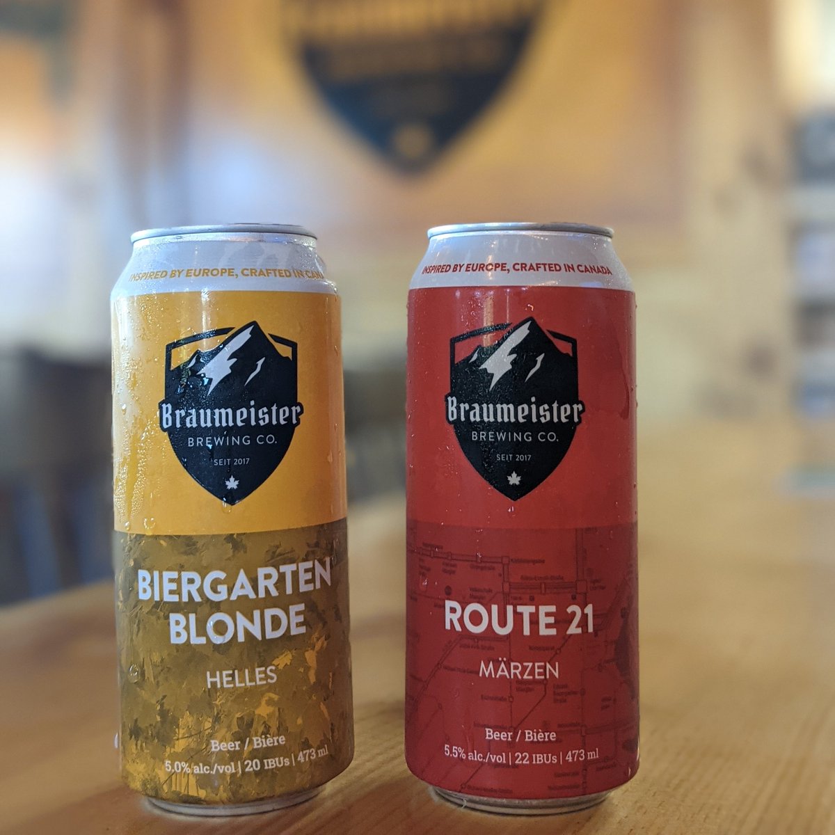 We're stocked up for cans to takeaway down at the Bierhalle for the long weekend! Available while supplies last. Prost! 🍻🦃