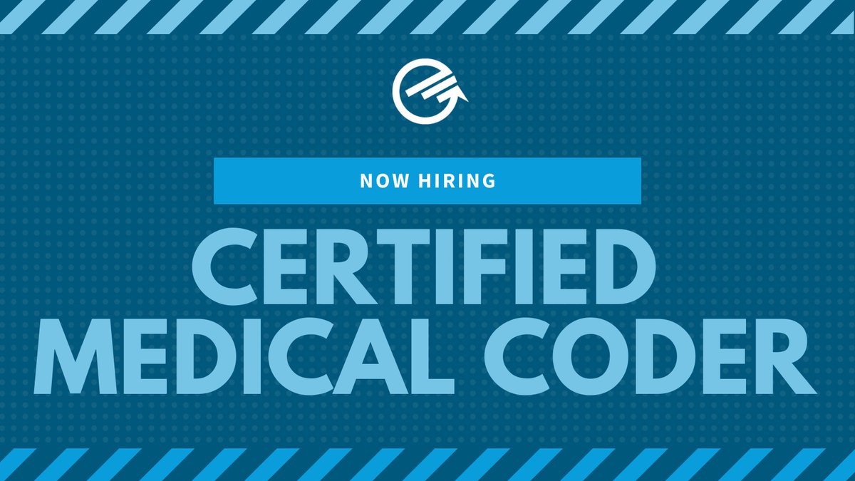 OfficialRCCSInc's tweet image. Are you a #CertifiedMedicalCoder looking to join an amazing company? Great news! We've opened this position for applications beginning immediately. Apply on LinkedIn below!
linkedin.com/jobs/view/2749…
#NowHiring #Hiring #Coding #Coder #MedicalCoder #MedicalCoding #Remote