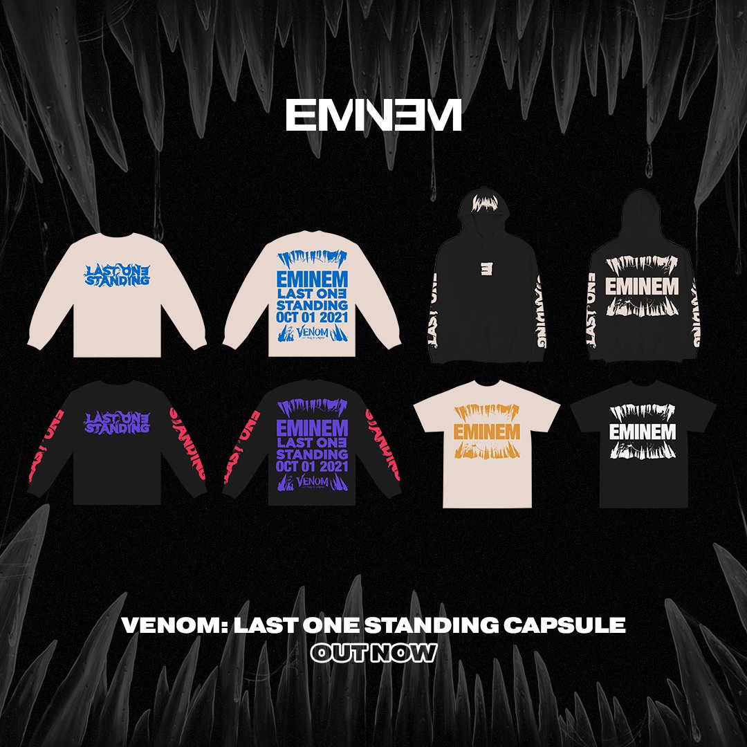 Knock, knock..🐍 Cop the new #LastOneStanding merch on the store - bit.ly/VenomCapsule #Venom