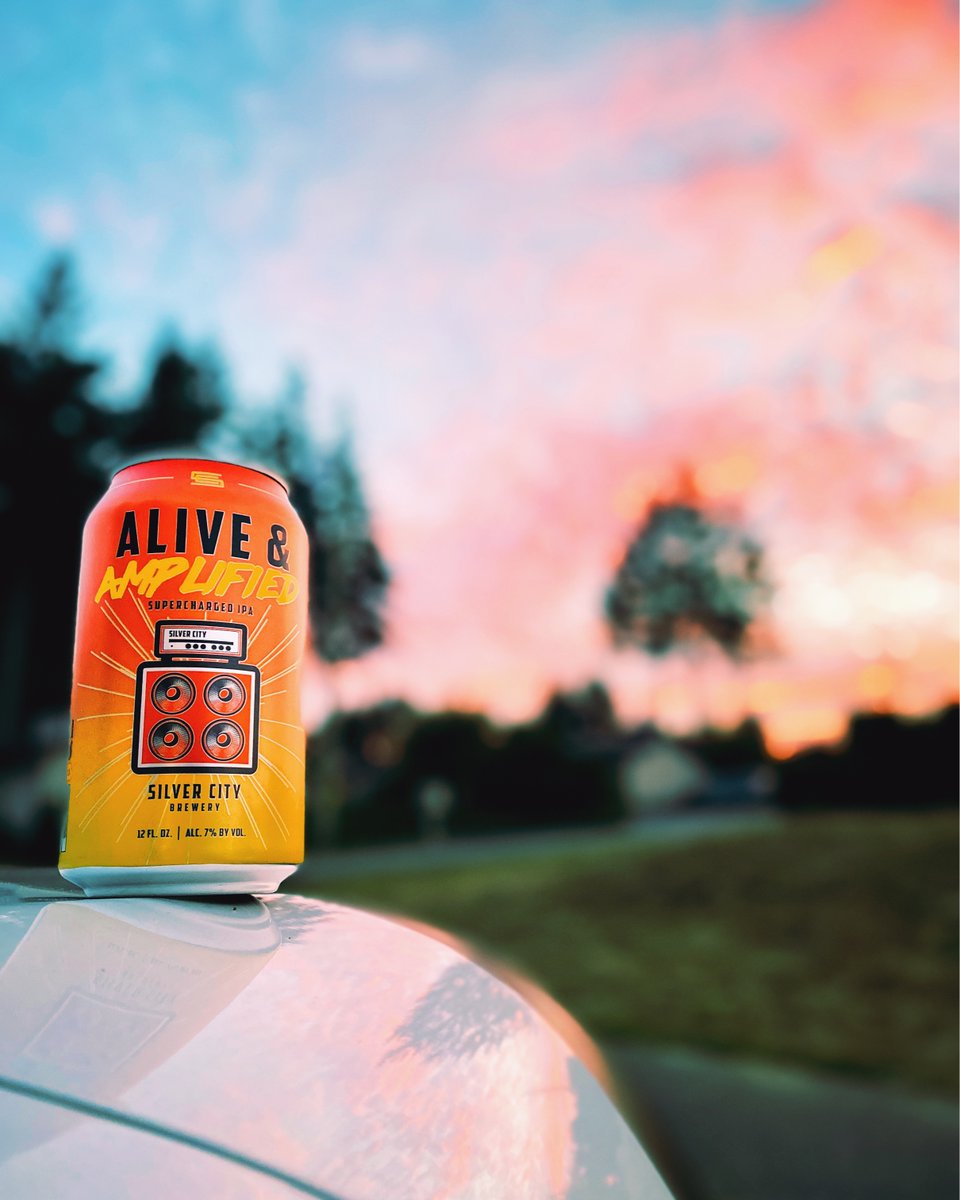 West Coast IPA vs Sunset Who wore it better? Leave a 🍺 or a ☀️ in the comments below 👇🏻 #aliveandamplified #pnwbeer #pnwsunset #wabl #silvercitybrewery #beerforall #wabeer #pnwonderland