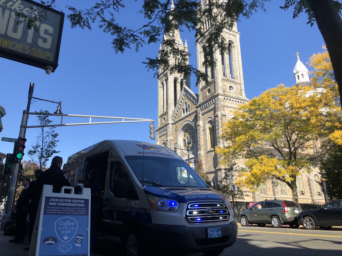 BCEengagement's tweet photo. We did too Molly @BBBHFKMH ! Thank you for coming #faithandblue and ☕️ too! @bostonpolice We even had some new swag to show off from @EStScreening ! Thanks for the aprons! #BPDicecapades 🍦#copsandconversation #CommUNITY #whyweserve #policepartnerships #ournarrative #districtB2 https://t.co/Hf9VEcPEsk