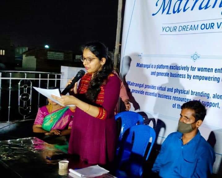 Mohan35747994's tweet photo. Matrangal On Board ! 

Organized a successful women meet at T Nagar, were around 80 aspiring budding women entrepreneurs participated and had an in-depth discussion on the possibilities  and challenges they face. 

Team Matrangal will further update on the upcoming events. https://t.co/bxWWhmghTz