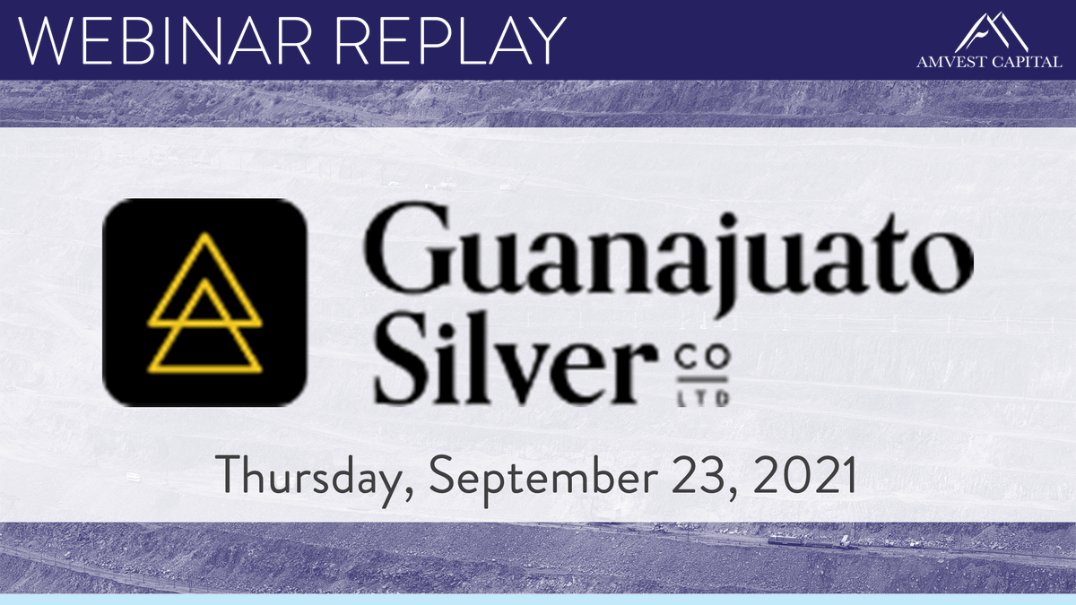 GSilver_co's tweet photo. Watch the replay of the #webinar with @AmvestCap and #GSilver. CEO James Anderson provided an #investor update highlighting the Company's #silver and #gold projects in #Mexico. 

Click here to watch: https://t.co/octFQIQP1x

$GSVR $GSVRF #Mining #Investing #Stocks #StocksToWatch https://t.co/XYylv7J6fd