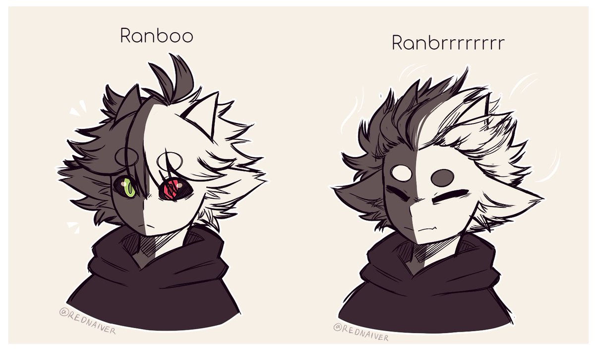 RedNaiver's tweet photo. Woooosh~ #ranboofanart #ranbooart #ranboo https://t.co/UGn5SXviTH