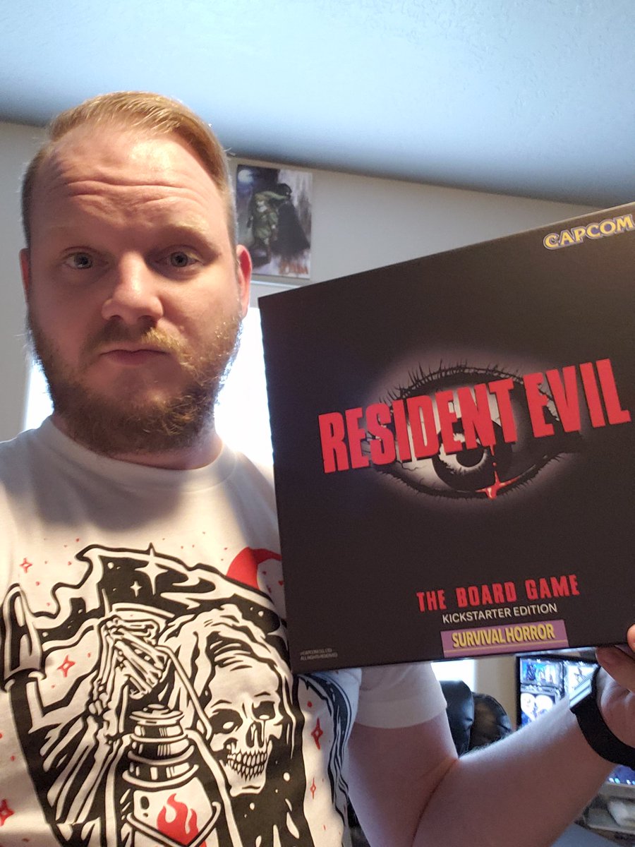 I'm ready to have dogs jump through windows!

<a href="/SteamforgedLtd/">Steamforged Games</a> <a href="/RE_Games/">Resident Evil</a> <a href="/CapcomUSA_/">Capcom USA</a>