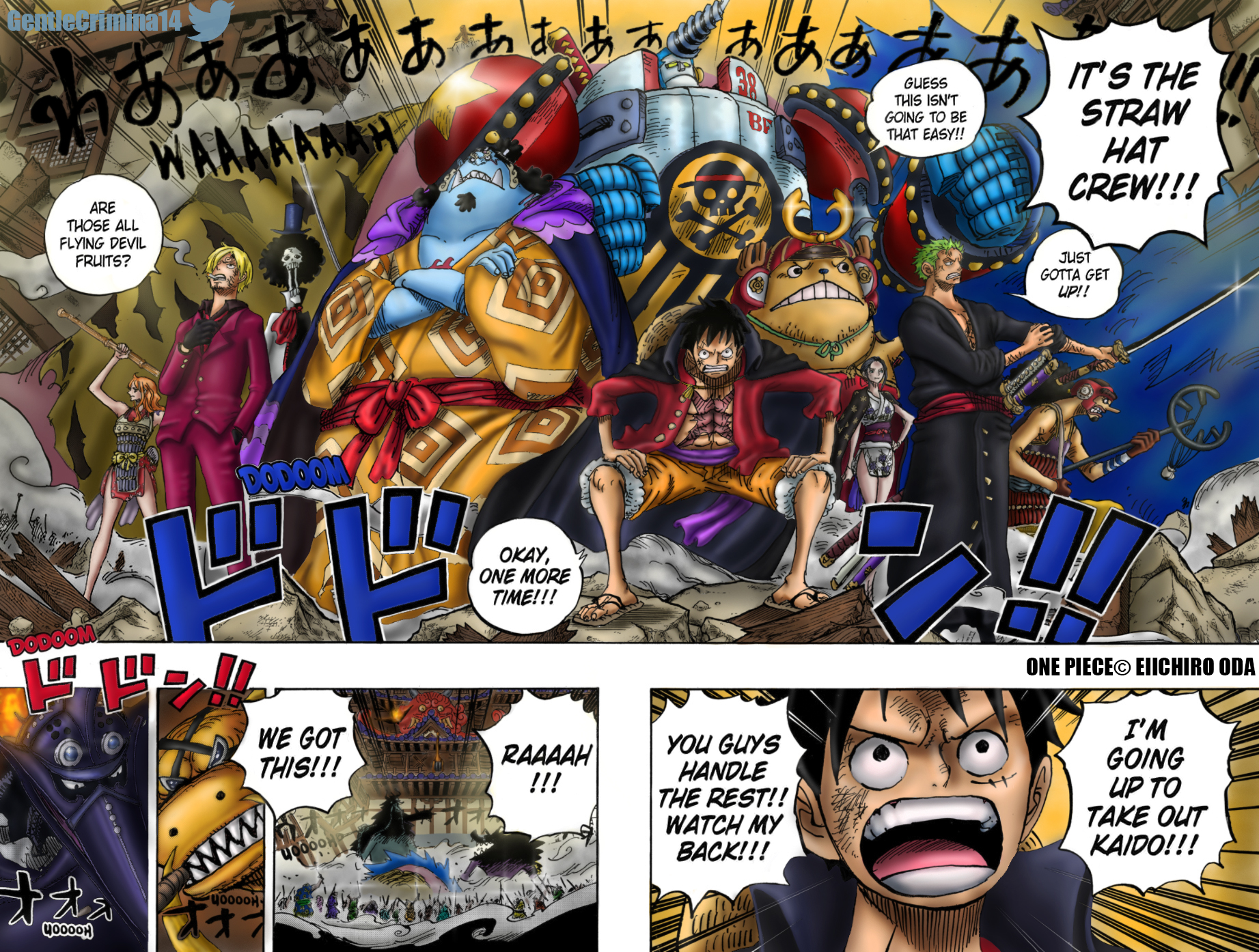 Gentle Criminal Strawhats Assemble Coloring From Chapter 9 Onepiece Onepiece1000 Onepiece9 T Co Varftwuxcu Twitter