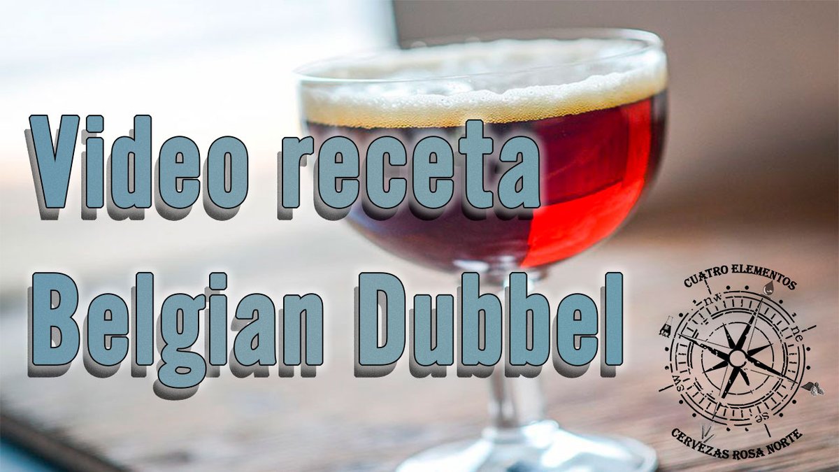 Por fin os traigo una nueva video receta al canal!!
En esta ocasión tenemos una Belgian Dubbel. Una cerveza muy fácil de hacer que no os dejará indiferentes. 
En este vídeo tenemos un invitado especial. No os lo perdáis!!
youtu.be/ESuFYupKa0w