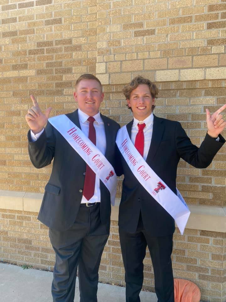 Congratulations to former <a href="/SemperImpetus/">Frenship Football</a> and <a href="/FrenshipBSBL/">Frenship Baseball</a> athletes Austin Phillips and Hayden Frick for their selection to the <a href="/TexasTech/">Texas Tech University</a> Homecoming Court! We love to see our Tigers doing big things at the next level. #TigerPride #WeAreFrenship #AlwaysATiger