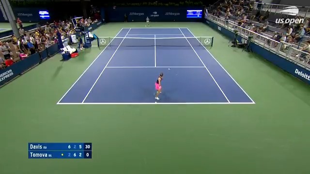 Usta: Lauren Davis brought the magic in this 3-setter! Happy Birthday,   