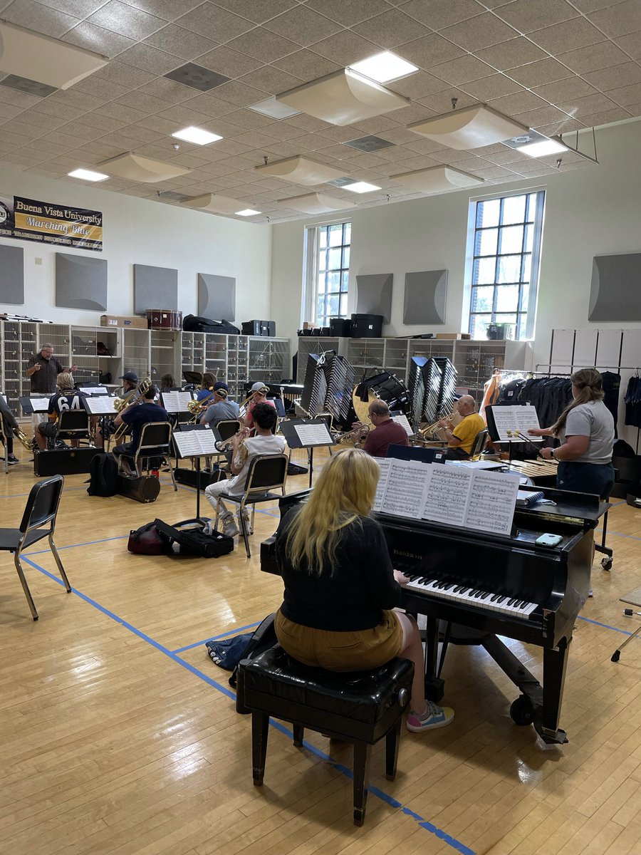 BVUMusic's tweet photo. The #BVUConcertChoir and #BVUJazzBand are excited to perform at the inauguration of our #BVU president, Dr. Brian Lenzmeier this afternoon! It will be our first formal performance of the year! #BVUMusic #BuildDreamCreate #yalikejazz🐝  #ZionsWalls #AlmaMater https://t.co/leZaJHdmjM