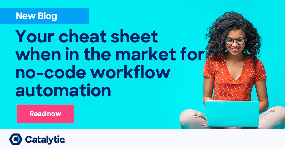 When you’re in the market for a #nocode #automationtool, sometimes it can be hard to know what to buy. 

From defining #workflowautomation to starting your implementation journey, we take you through it in this new blog. hubs.ly/H0Z3hfM0 

#citizendevelopment