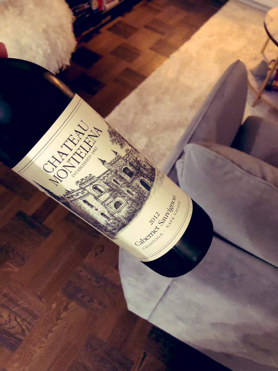 Kvällens vin #CabernetSauvignon från #ChateauMontelena #NapaValley #Kalifornien
