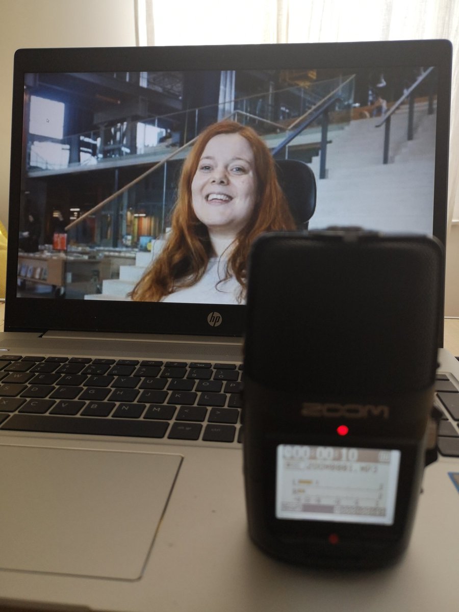 RiaGoedhart's tweet photo. Mooi interview met @GinnekenAmber voor de minor Actief Inclusief. Over haar streven naar een inclusieve samenleving. Tip van Amber: stel vragen die ik jou ook mag stellen en met de intentie iets met de antwoorden te doen. 
#hogeschoolutrecht
#wijstaanop https://t.co/G4g38qKiVi