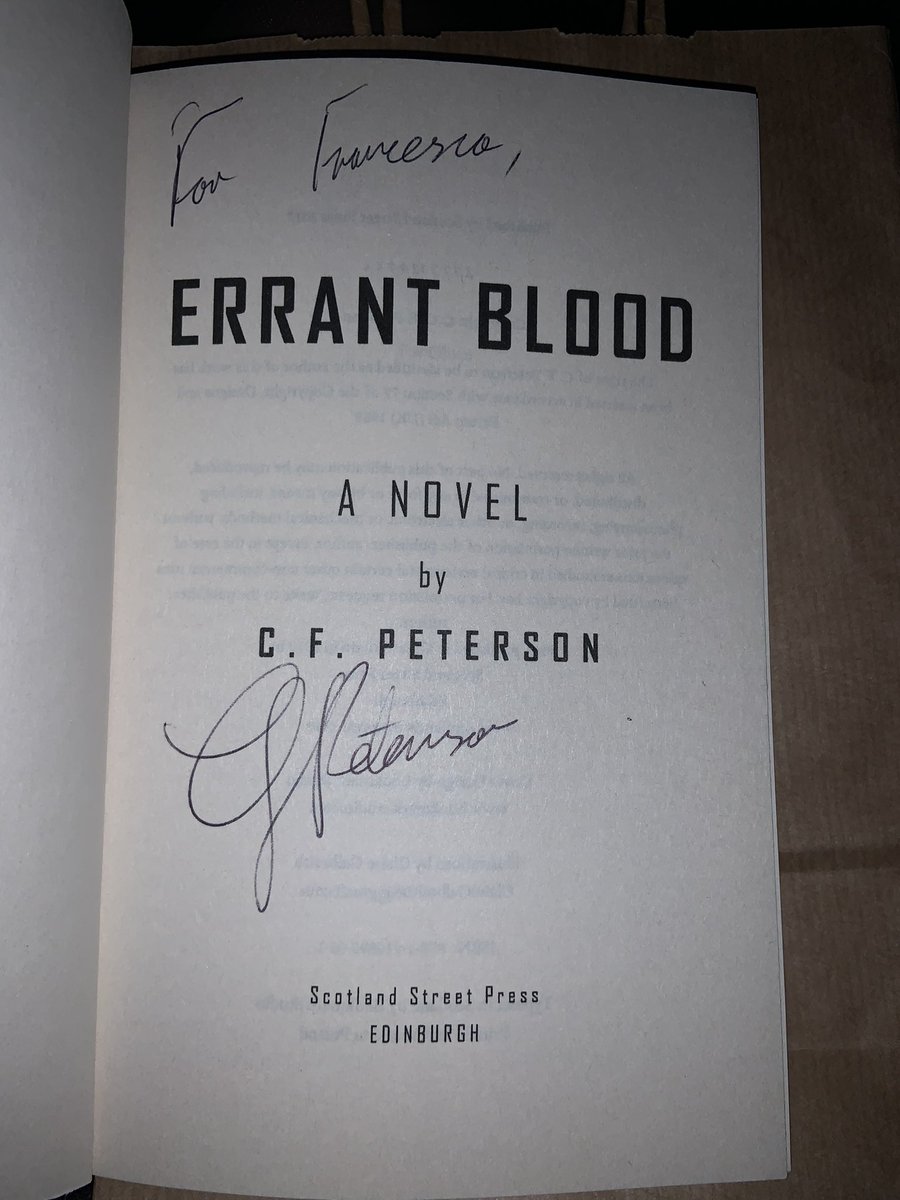 LombardoFra's tweet photo. First time participating at an in-person book launch and it was just great. Congratulations C.F. Paterson! Can’t wait to read the book. Thank you @ScotlandStreet and @GoldenHareBooks, I had a lovely time! And the whisky by @adelphi1826 was great 🌝 https://t.co/ACvV3rk86f
