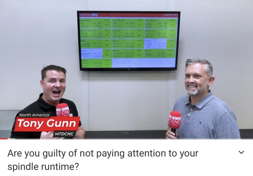 TonyGunnGlobal's tweet image. Let’s get your factory modernized with @FactoryWiz! youtu.be/fGRUh4p6Ztg
#factorywiz @mtdcncglobal