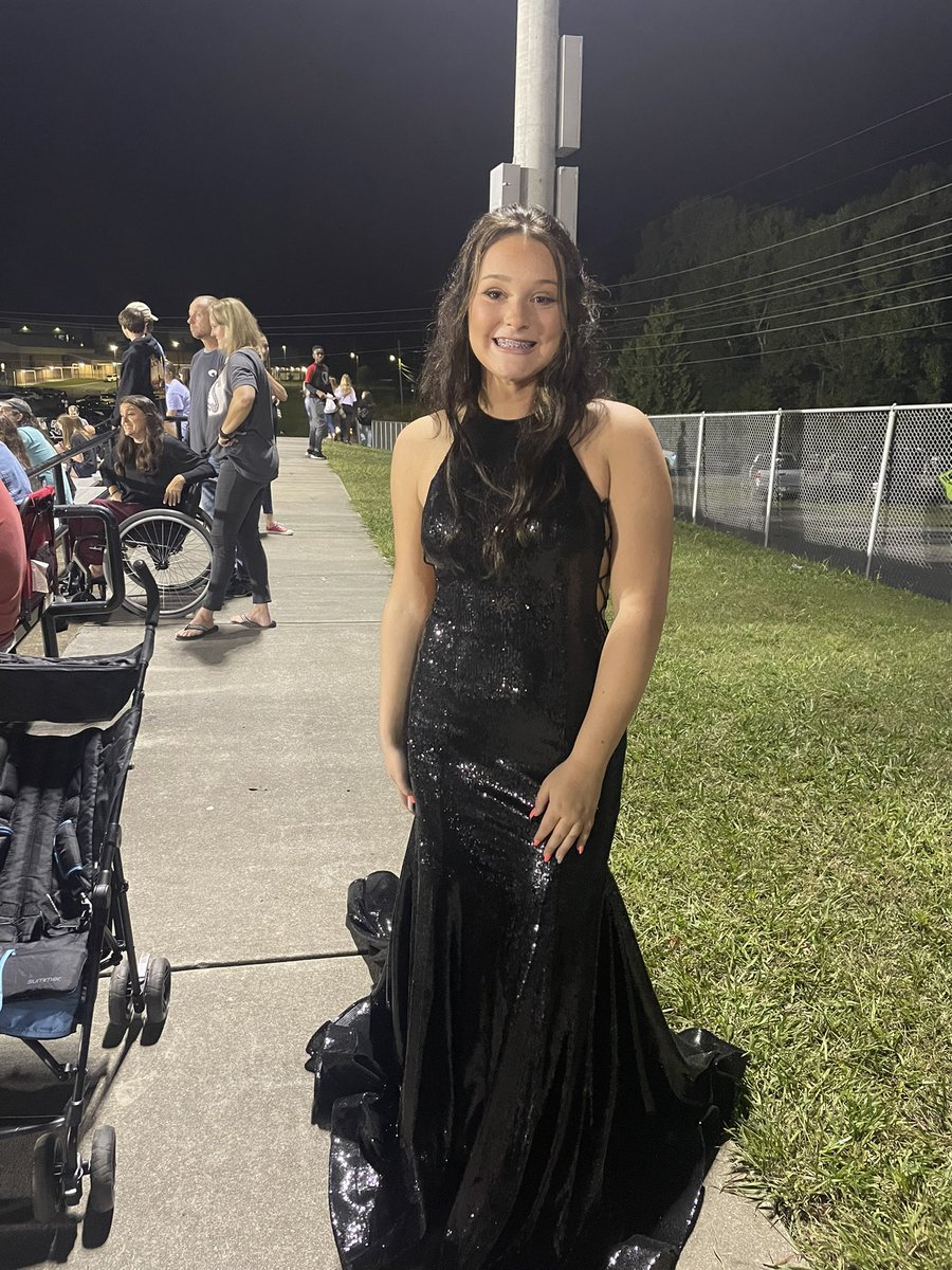 Representing the Freshman class for Homecoming! Congrats Sarah! We are proud of you!
