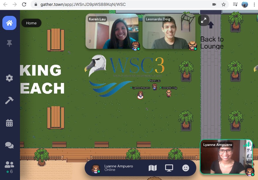 ✨ Team Punta San Juan at the #WSC3 
🎉 Congrats on your participation! 🇵🇪
<a href="/DoigLeonardo/">Leonardo Doig</a> <a href="/LyannePierina/">Lyanne Ampuero</a> <a href="/LauAlarconKaren/">Karen Lau</a> presented studies in #Humboldtpenguins and #Guanaycormorants 🙌💙
