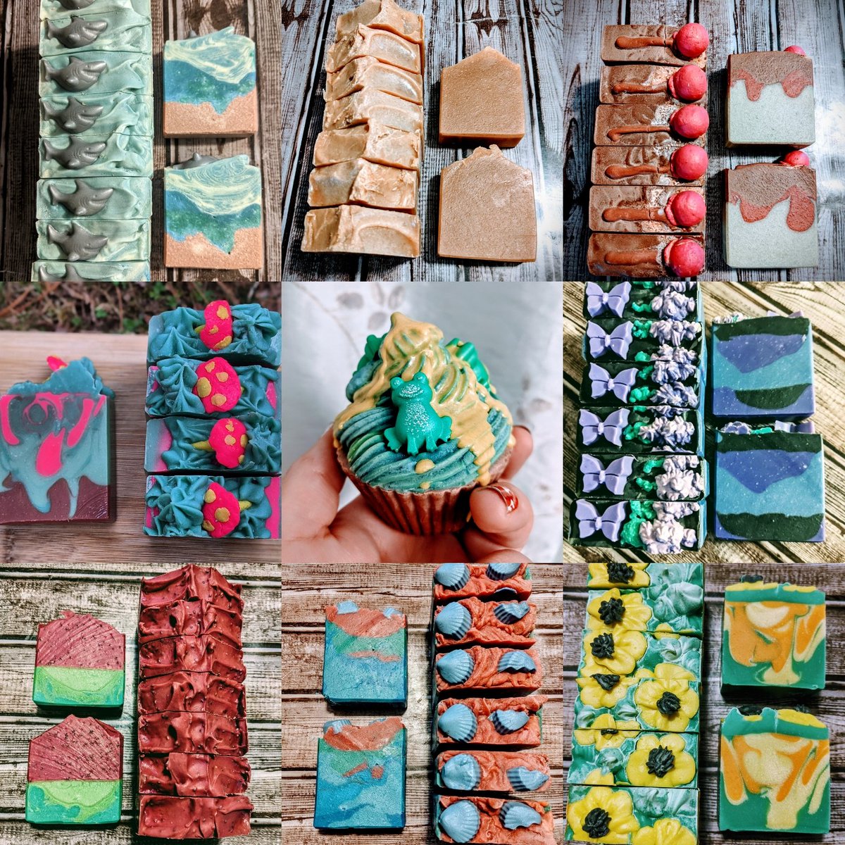 From flowers to bats, simple to glitter, and unscented to strong fragrances. There's a soap for everyone.💚 Pumpkinpatchsoaps.com