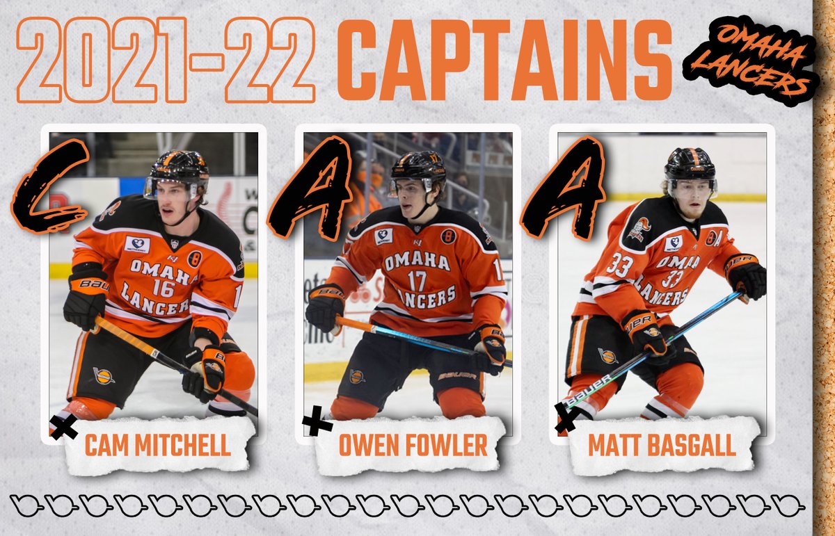 OmahaLancers's tweet photo. Ladies and Gentlemen, our 2021-22 Captains! https://t.co/6mw2EWgJ0e