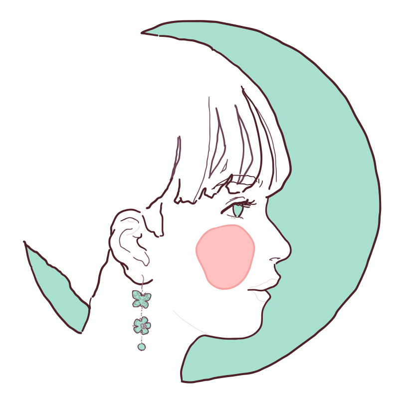 こっとん お絵描きはイラレで Sns用のフリーアイコン 多少の加工 自作とか言っちゃだめ たぶん誰とも被らないヨ ぷち自虐 横顔 ショート フリーアイコン フリーアイコン女の子 線画 Lineart Illustration イラスト