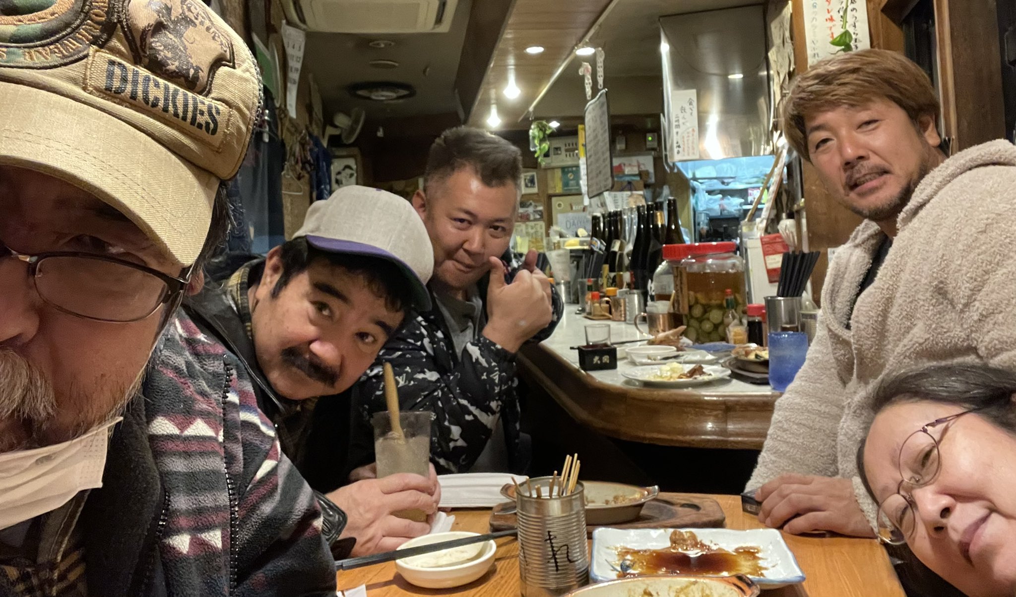 この面々は