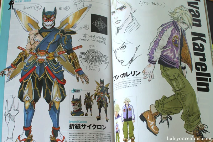 The Art Of Tiger And Bunny - Katsura Masakazu (2011); I love those helmet &amp; mask designs 桂正和×TIGER&amp;BUNNY 原画&amp;ラフ画集成 - https://t.co/4JQbmq7Zcf
#artbook #illustration #conceptart #blauereiter #桂正和 