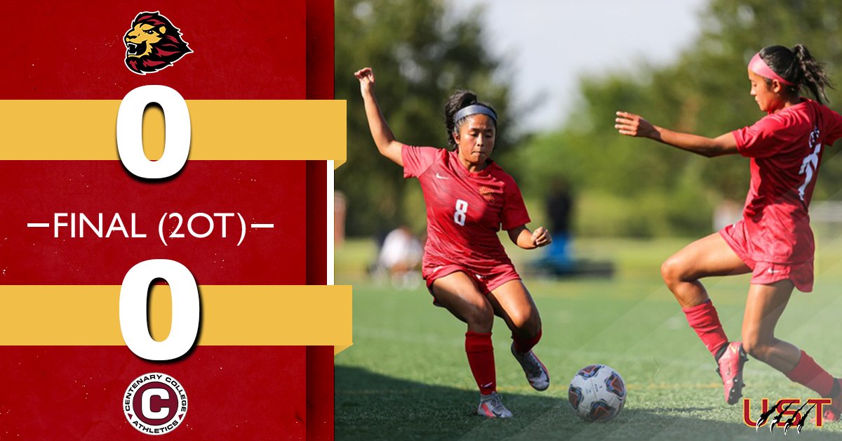 USTAthletics's tweet photo. Women's Soccer ties with Centenary! https://t.co/ERKaNJZ4Js