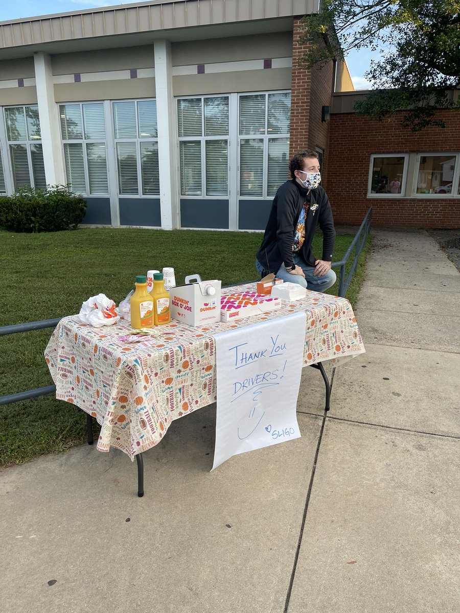After a great start to the school year, a week of the Fall testing schedule, and interims, our staff, bus drivers,  and attendants deserved a sweet (and salty) token of our appreciation!  THANK YOU!