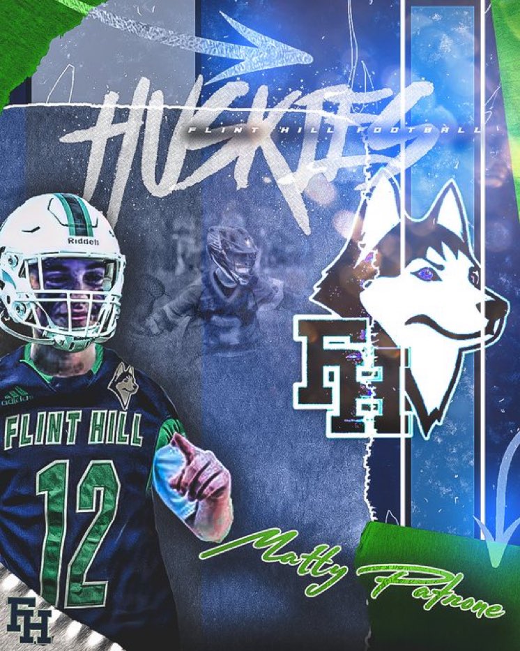 CoachP_eterson's tweet photo. Welcome @MattyPatrone to @FlintHillFball always good when a 🥍 baller joins the 🏈#SparkTheFlint24🔥#TheFlintHillExperience https://t.co/SRv9ZkRq9K